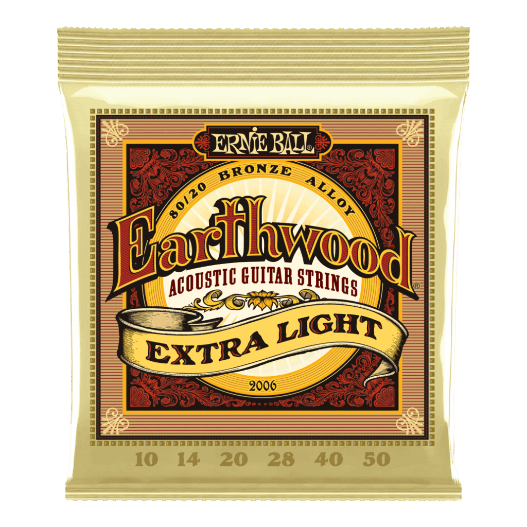 Ernie Ball - Earthwood Extra Light Acoustic Guitar Strings