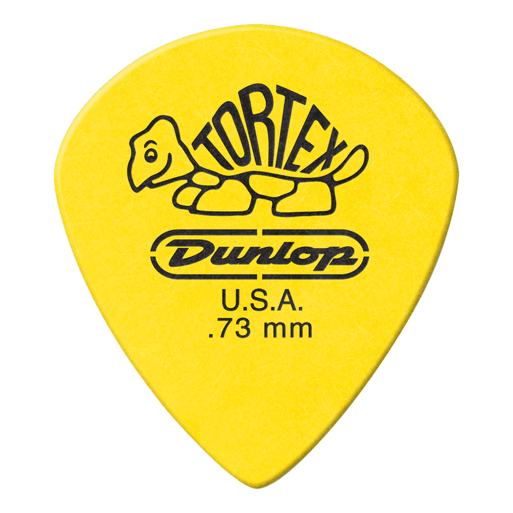 Jim Dunlop - Tortex Jazz III .73mm Plectrum - Yellow