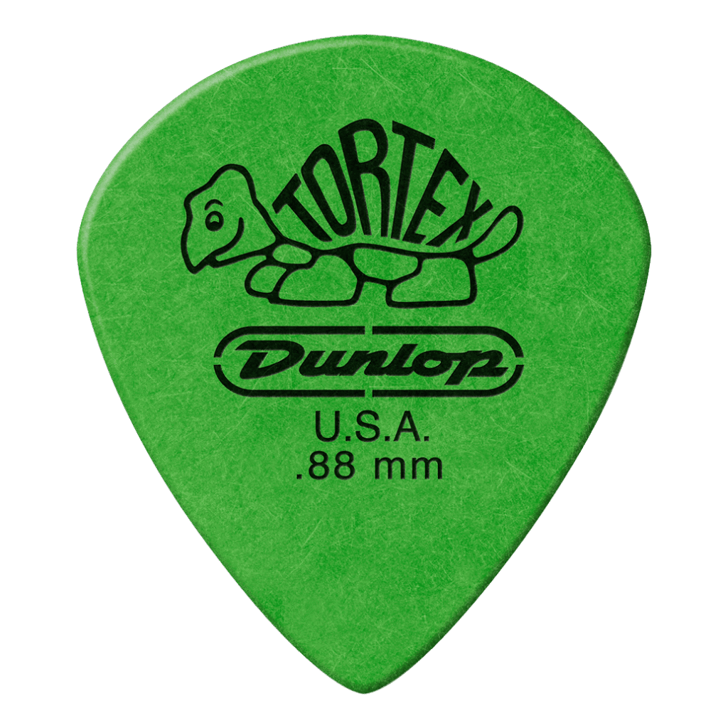 Jim Dunlop - Tortex Jazz III .88mm Plectrum - Green