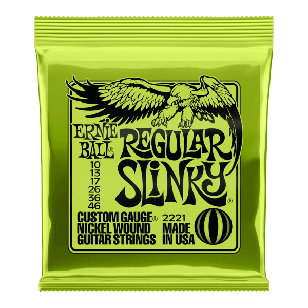Ernie Ball Regular Slinky Electric Guitar Strings