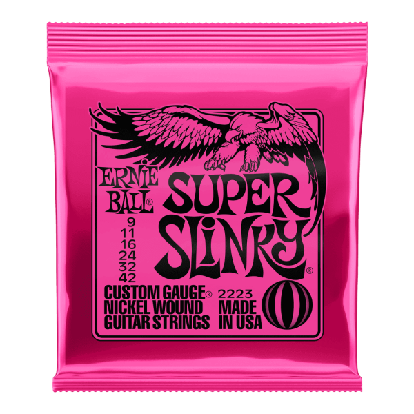 Ernie Ball Super Slinky Electric Guitar Strings