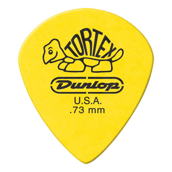 Jim Dunlop - Tortex Jazz III .73mm Plectrum - Yellow