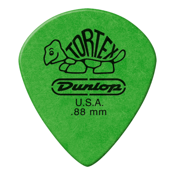 Jim Dunlop - Tortex Jazz III .88mm Plectrum - Green